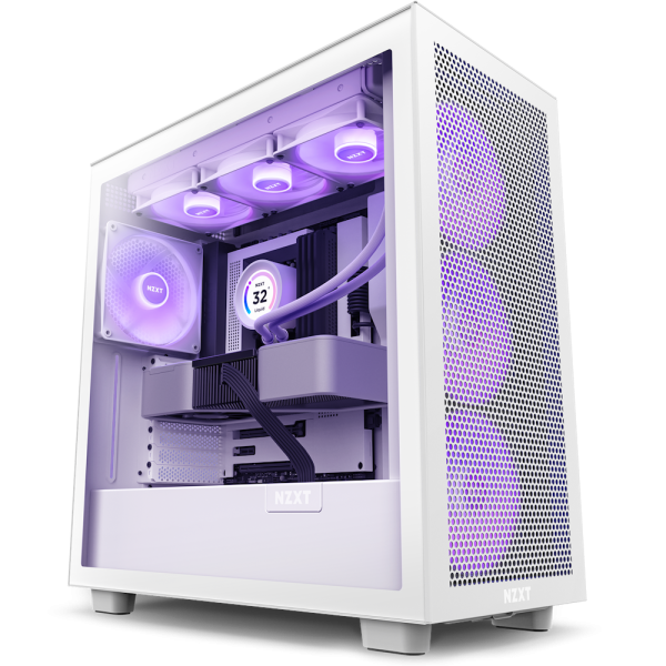 NZXT H7 Flow RGB White | Mtech