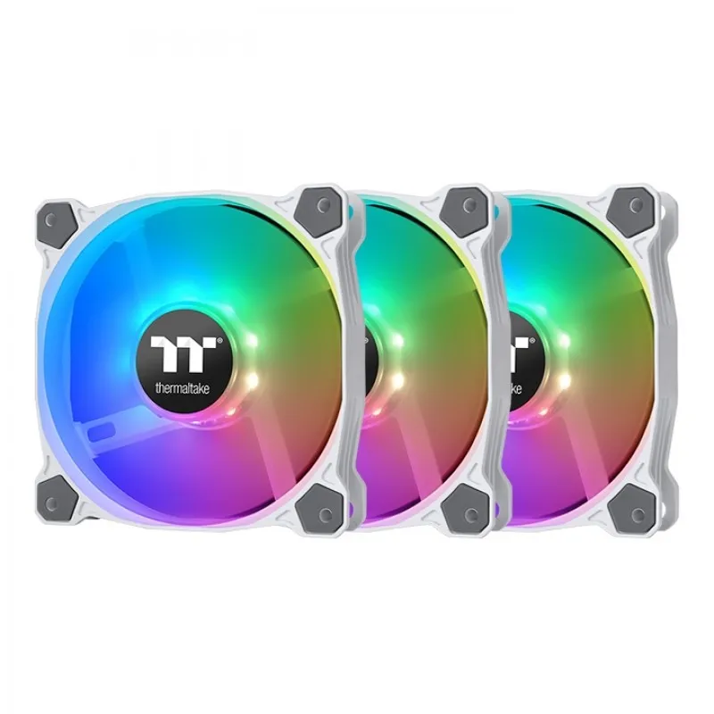 Thermaltake Riing Quad 12 White RGB Radiator Fan1.png